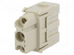 Connector: HDC | module | female | 40A | 690V | Han-Modular&reg; | PIN: 3