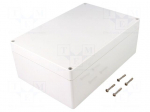 Enclosure: multipurpose | X: 160mm | Y: 240mm | Z: 90mm | 1554 | grey