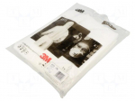 Protective coverall | Size: XXL | white | 4515 | with a hood