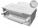 Enclosure for connectors: D-Sub | D-Sub 15pin,D-Sub HD 26pin