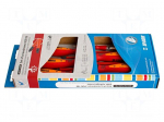 Screwdriver: insulated-set | insulated | Phillips,slot | TBI | 6pcs.