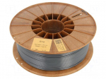 Filament: PET-G | 1.75mm | grey | 220&divide;250&deg;C | 1kg | Table temp: 60&divide;80&deg;C