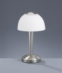 Trio Ventura LED table lamp brushed steel gaismeklis 529990107 4017807248364
