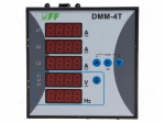 Meter: network parameters | on panel | digital,mounting | LED x5