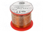 Coil wire | single coated enamelled | 2mm | 0.2kg | -65&divide;200&deg;C