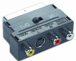 Gembird SCART uz 3xRCA S-Video Adapter with IN/OUT switch