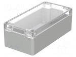 Enclosure: multipurpose | X: 80mm | Y: 160mm | Z: 55mm | EUROMAS | IP66