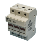 STID-32-3 Silindriline kaitsme 10x38 lahklliti LED, 3P, 32A, 690V