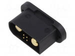 Connector: DC supply | socket | male | QS | 160A | 500V | PIN: 6(4+2)