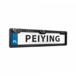 Auto- ja mootorrattatooted, elektroonika, navigatsioon, CB raadio // Parkimisandurite s&uuml;steemid | Keskluku s&uuml;steem | Autoalarmid // Samochodowa kamera cofania z czujnikiem parkowania w ramce tablicy rejestracyjnej Peiying