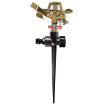 Niisutusseadmed // Pinnakastmise seadmed :: Vooliku&uuml;hendused, vihmutid // Zraszacz metalowy pulsacyjny na szpilce Greenmill GB2023C