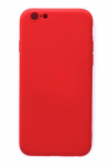 Back panel cover Evelatus Apple iPhone 6 / 6s Nano Silicone Case Soft Touch TPU Red