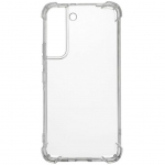 Back panel cover Evelatus Samsung Galaxy S22 Plus Military Shockproof Silicone Case TPU Transparent