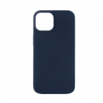 Back panel cover Evelatus Apple iPhone 14 Pro 6.1 Premium Soft Touch Silicone Case Midnight Blue