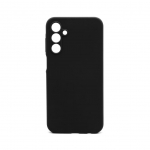 Back panel cover Connect Samsung Galaxy A15 Premium Quality Soft Touch Silicone Case Black