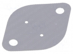 Heat transfer pad: silicone | TO3 | Thk: 0.23mm | 900mW/mK | -60&divide;200&deg;C