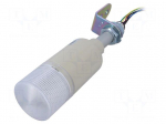 Signalling column | red | LED | 220&divide;240VAC | Sound level: 85dB | 60mm