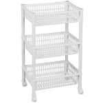 Furniture sections and sets // Kontorim&ouml;&ouml;bel // Regał z k&oacute;łkami 3 p&oacute;łki Plast Team Jumbo biały