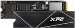 Hard drive SSD ADATA  XPG Gammix S70 BLADE  1000 GB, SSD form factor M.2 2280, SSD interface  PCIe Gen4x4, Write speed 6400 MB/s, Read speed 7400 MB/s
