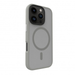 Back panel cover Evelatus Apple iPhone 16 Pro Hybird Case With Magsafe PC+TPU Silver