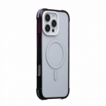 Back panel cover Evelatus Apple iPhone 16 Pro Max Defender Gradient Color MagSafe Black Purple