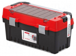 Chest | tool case | black-red | polymer | EVO | 548x274x286mm | 20kg