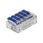 Uued tooted // Złączka instalacyjna zaciskowa 5-przewodowa; na dowolny przew&oacute;d 0,75-4mm?; IEC 450V/32A; 10 szt.
