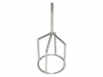 Mixer | 80mm | for mortar | hexagonal