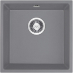 Suspended 1-bowl granite sink