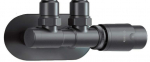 Thermostatic valve for bathroom radiator - right