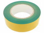 Tape: marking | green | L: 50m | W: 75mm | self-adhesive | PVC