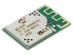 Module: WiFi | 19dBm | IEEE 802.11b/g/n | SDIO,SPI | 54Mbps | in-tray
