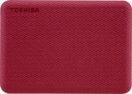 Flash drive Toshiba  Canvio Advance HDTCA40ER3CA 4000 GB, 2.5 ",  USB 3.2 Gen1, Red