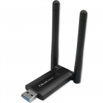 Qoltec High-speed DUAL Wi-Fi adapter 2 x 2dBi | Standard AC| USB 3.0 | 1200Mbps