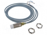 Sensor: inductive | OUT: NPN / NC | 0&divide;14mm | 10&divide;36VDC | M18 | 2m | IP67