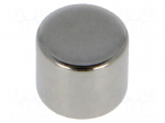 Magnet: permanent | neodymium | 49N | &Oslash;: 12mm | H: 10mm