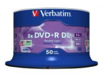 Optical matrix Verbatim  43758 DVD+R DL  50pc