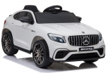M&auml;nguala | PC | Konsoolid | Tarvikud // Laste elektris&otilde;idukid // Auto na akumulator Mercedes GLC 63S QLS-5688 Biały 4x4