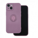 Back panel cover iLike Samsung Galaxy A35 5G Finger Grip case Light Purple