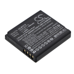 Replacement Battery for Panasonic DMW-BCF10,CGA-S009,CGA-S009E,\tCGA-S106C, Lithium-ion 940mAh