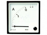 Ammeter | on panel | I AC: 0&divide;15A | True RMS | Class: 1.5 | 50&divide;60Hz