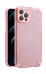 Back panel cover iLike Apple IPHONE 12 PRO ARMOR GLITTER CASE Pink