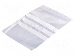 Self-seal bag | L: 220mm | Width: 160mm | Thick: 50um | polyetylene