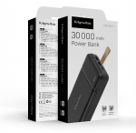 30 000 mAh laadija-aku | Akupank | Kiire laadimine | USB-C, 2xUSB-A | KK 3.0 | PD 3.0