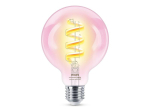 LED bulb WIZ  Philips Smart WiFi Filament Clear G95 RGB | E27 | 6.3 W | Full colour