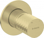 Concealed shower mixer without diverter