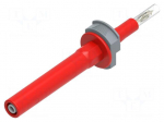 Test probe | 20A | red | banana 4mm socket