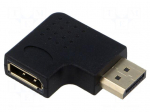 Adapter | DisplayPort socket,DisplayPort plug 90&deg; left/right