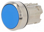 Switch: push-button | Stabl.pos: 2 | 22mm | blue | Illumin: none | IP67