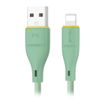 Uued tooted // Kabel USB-A - Lightning Miccell VQ-D06, 2,4A, 1m, zielony